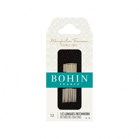 Bohin - Aiguille à Coudre Demi Long A1/2f N° 12