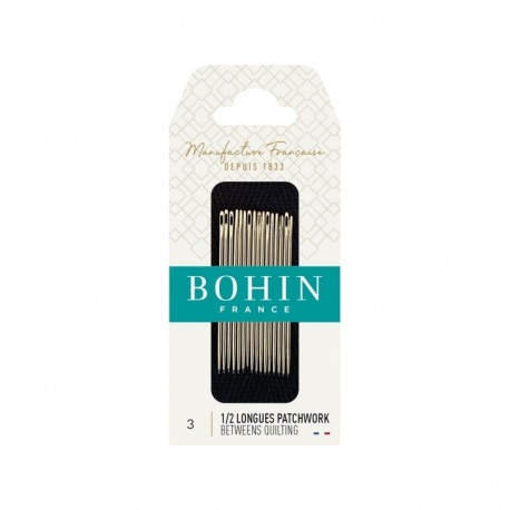 Bohin - Aiguille à Coudre Demi Long A1/2f N° 3