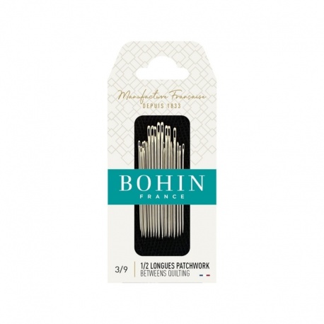 Bohin - Aiguille à Coudre Demi Long A1/2f N° 3/9 