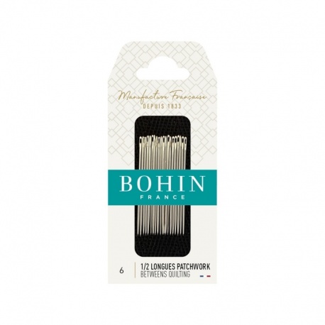 Bohin - Aiguille à Coudre Demi Long A1/2f N° 6