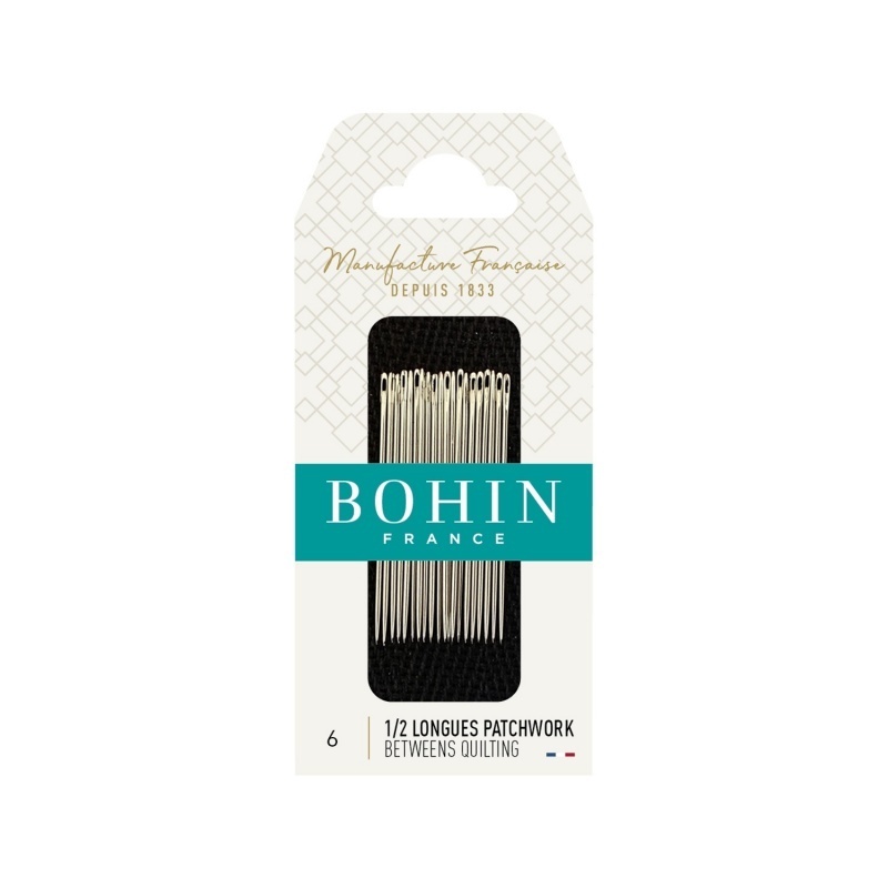 Bohin - Aiguille à Coudre Demi Long A1/2f N° 6