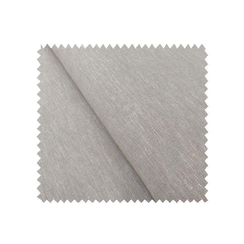 Tissu Lin Viscose Uni Beige