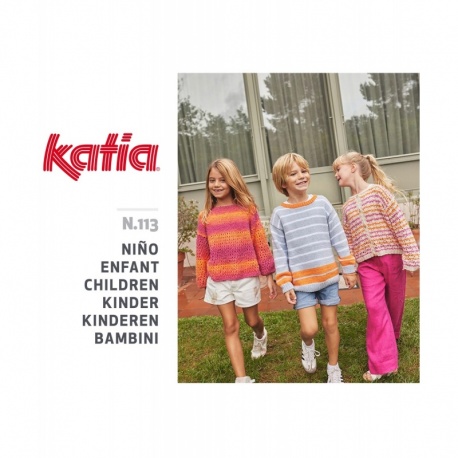 Catalogue Katia Printemps été 2025 Enfant Nº113 