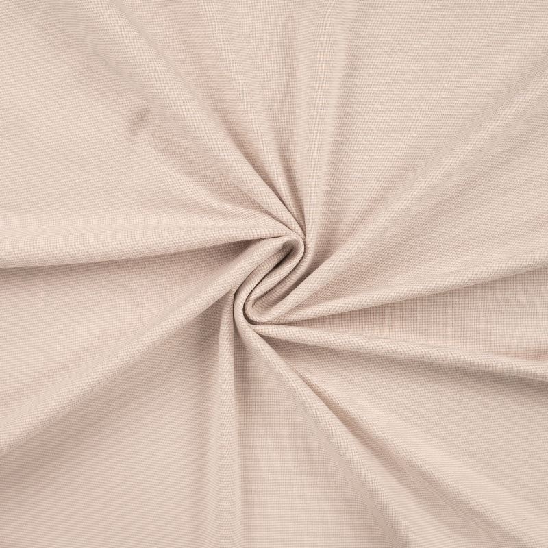 Tissu Jersey Coton Fine Bande Sable