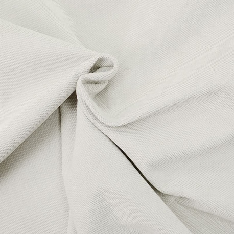 Tissu Croisette Blanc 