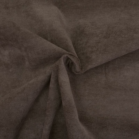 Tissu Croisette Marron 