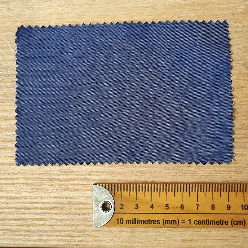 Tissu Polycoton Uni Coloris Jean