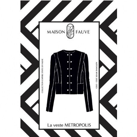 Patron Veste Metropolis MAISON FAUVE