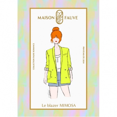 Patron Blazer Mimosa MAISON FAUVE