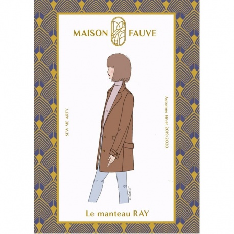 Patron Manteau Ray MAISON FAUVE