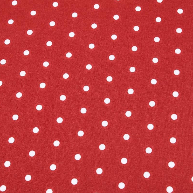 Tissu Enduit Tipois Rouge
