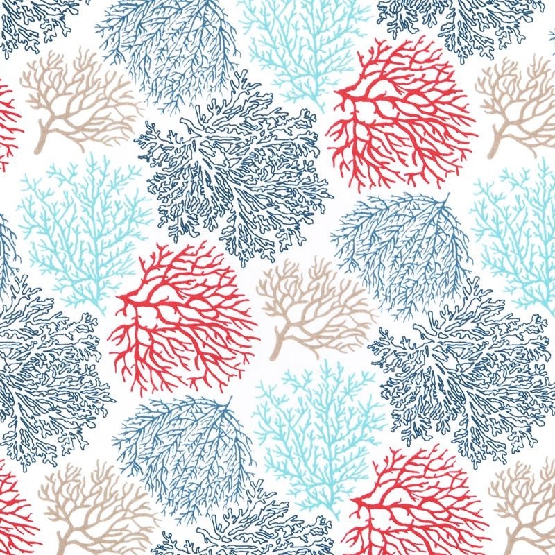 Tissu Enduit Cousteau Marine