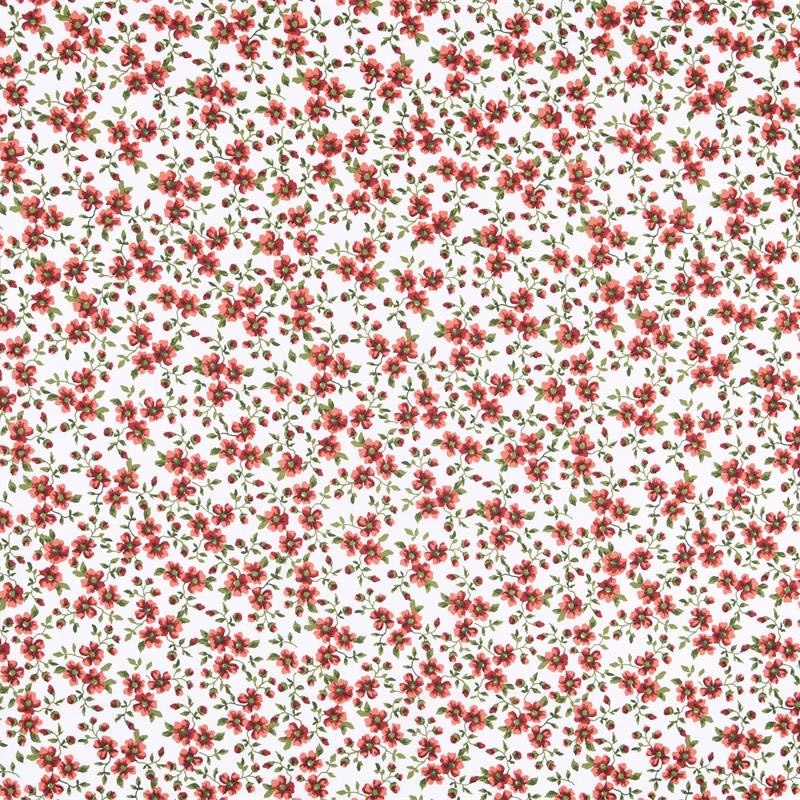 Tissu Enduit Jenna Rouge