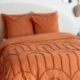 Parure Housse de Couette Tufte Far Terracotta