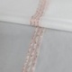 Tissu Etamine Rayé Vitalia Bouclette Terracotta 