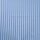 Tissu Coton Nylon Rayure Bleu