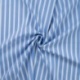 Tissu Coton Nylon Rayure Bleu