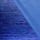 Tissu Lamé Enduit Cobalt