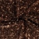 Tissu Velours Sequin Bronze 