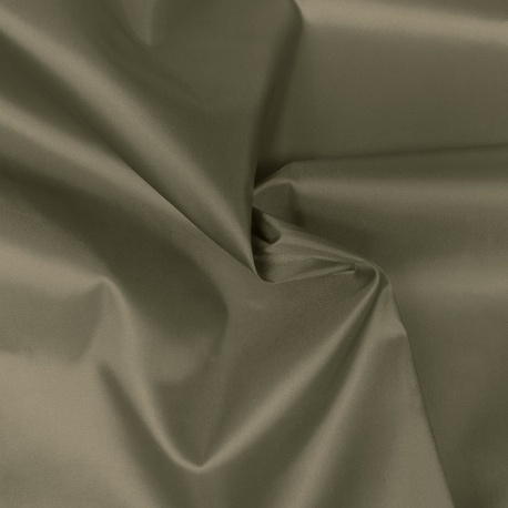 Tissu Coupe Vent Impermeable Uni Kaki