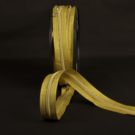 Chaine spirale n°7 dorée/argent