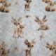 Tissu Imprimé 3D Bambinos Ecru 