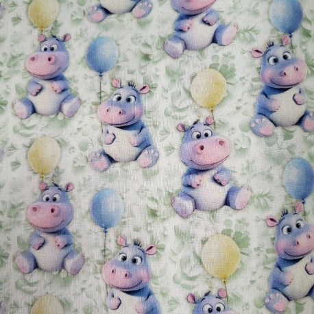 Tissu Imprimé 3D Poo Ecru 