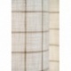 Tissu Pyla Toile Carreaux Beige