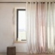 Tissu Landes Toile Grosse Rayure Terracotta 
