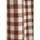 Tissu Ferret Toile Gros Carreaux Terracotta 