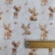 Tissu Imprimé 3D Bambinos Ecru 