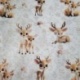Tissu Imprimé 3D Bambinos Ecru 