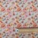 Tissu Imprimé 3D Candy Ecru 