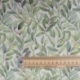 Tissu Imprimé Laurel Feuilles Vert