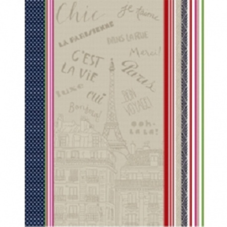 Torchon Jacquard Bonjour