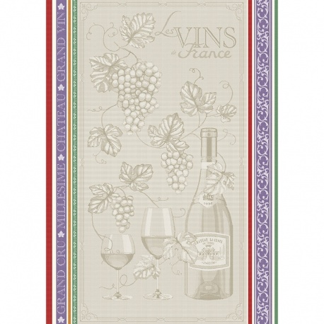 Torchon Jacquard Syrah