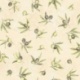 Tissu Cretonne Oliveraie All Over Creme 