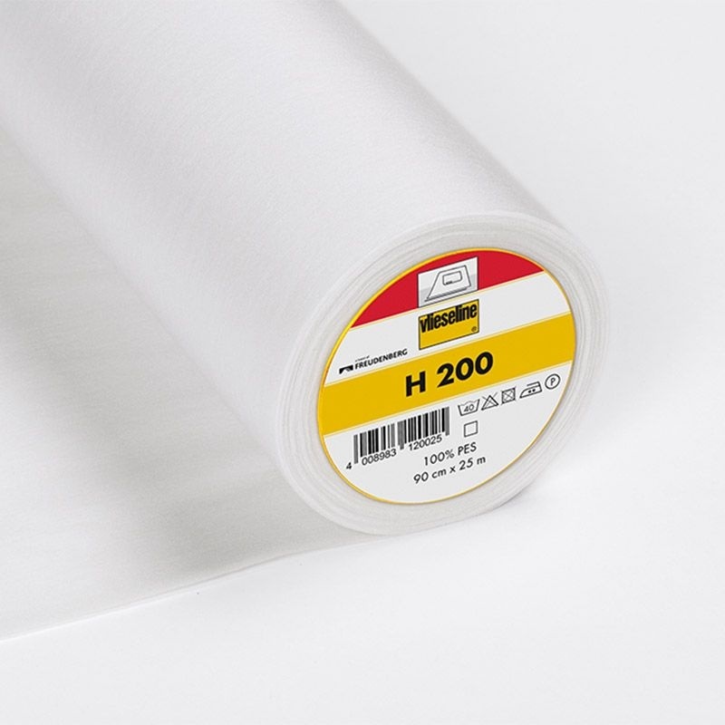 Entoilage H200 Vlieseline® Blanc pour Tissus légers