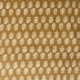 Tissu Blockprint Imprimé Tampons Mains Matelassé Double Face Géométrique Jaune Bleu