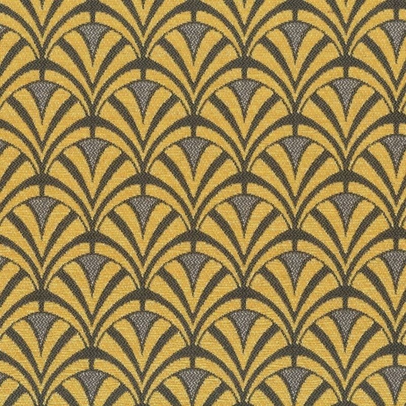 Tissu Jacquard Dior Jaune