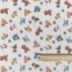 Tissu Licence Pat Patrouille Friends Fond Blanc 