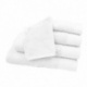 Linge de Toilette Panda Liteau Jacquard Blanc