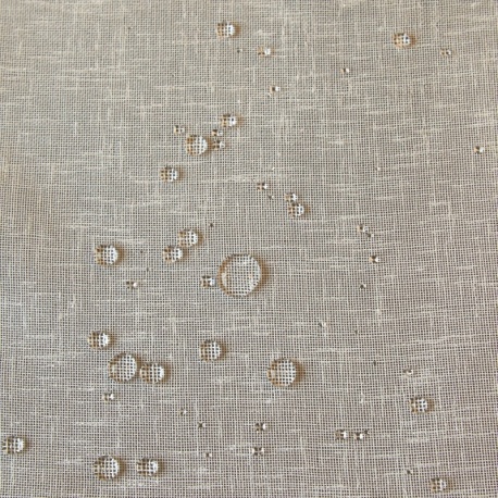 Tissu Pergola Etamine Deperlant Ivoire