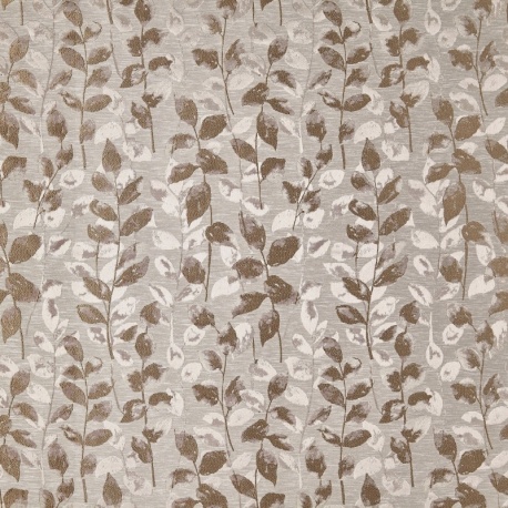 Tissu Jacquard Valo Winter Garden Collection Caramel