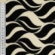 Tissu Viscose Imprime Noir Vague