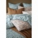Tissu Double Gaze Imprimée Capucine Pampa Grande Laize