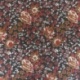 Tissu Blockprint Imprimé Tampons Mains Matelassé Double Marron Noir