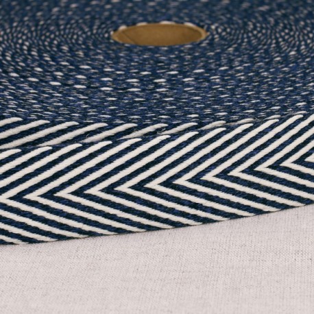 Sangle chinée chevrons