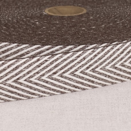 Sangle chinée chevrons