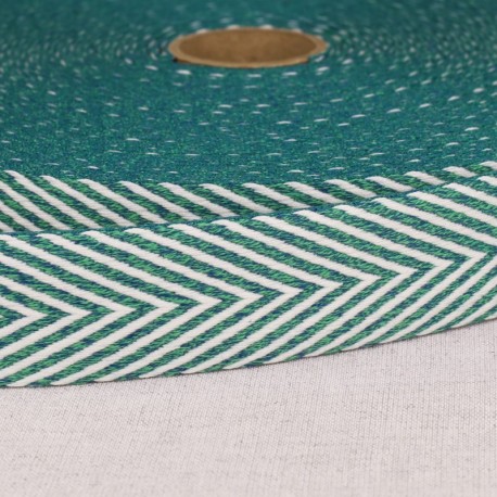 Sangle chinée chevrons